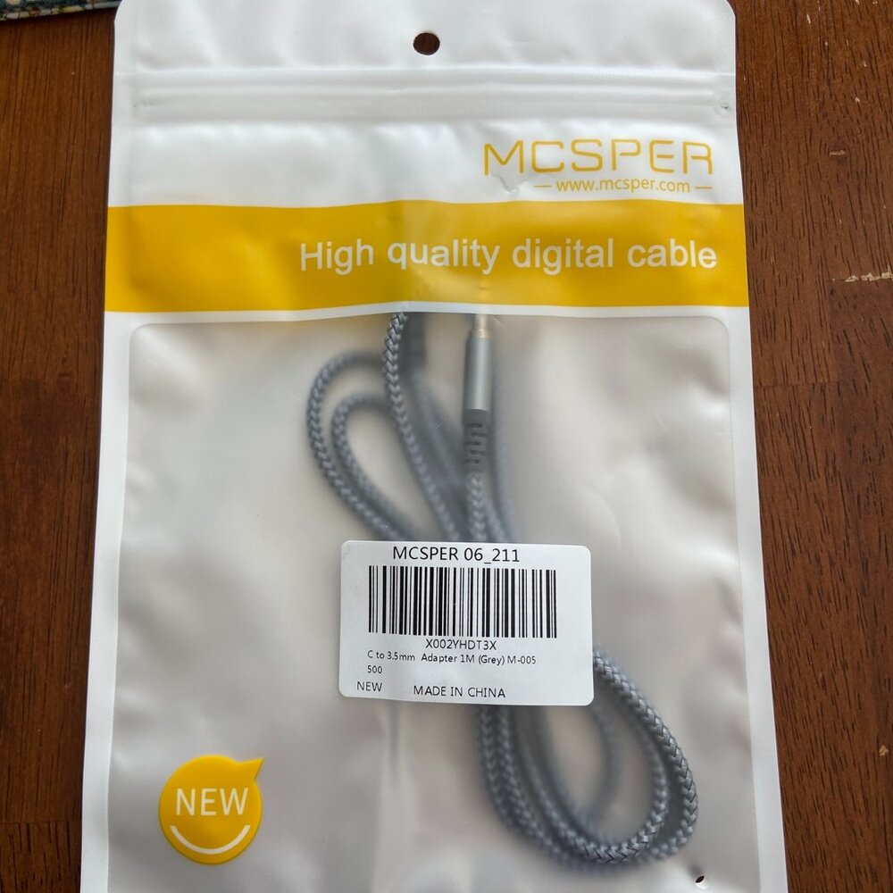 Digital Cable USB-C to 3.5 mm audio